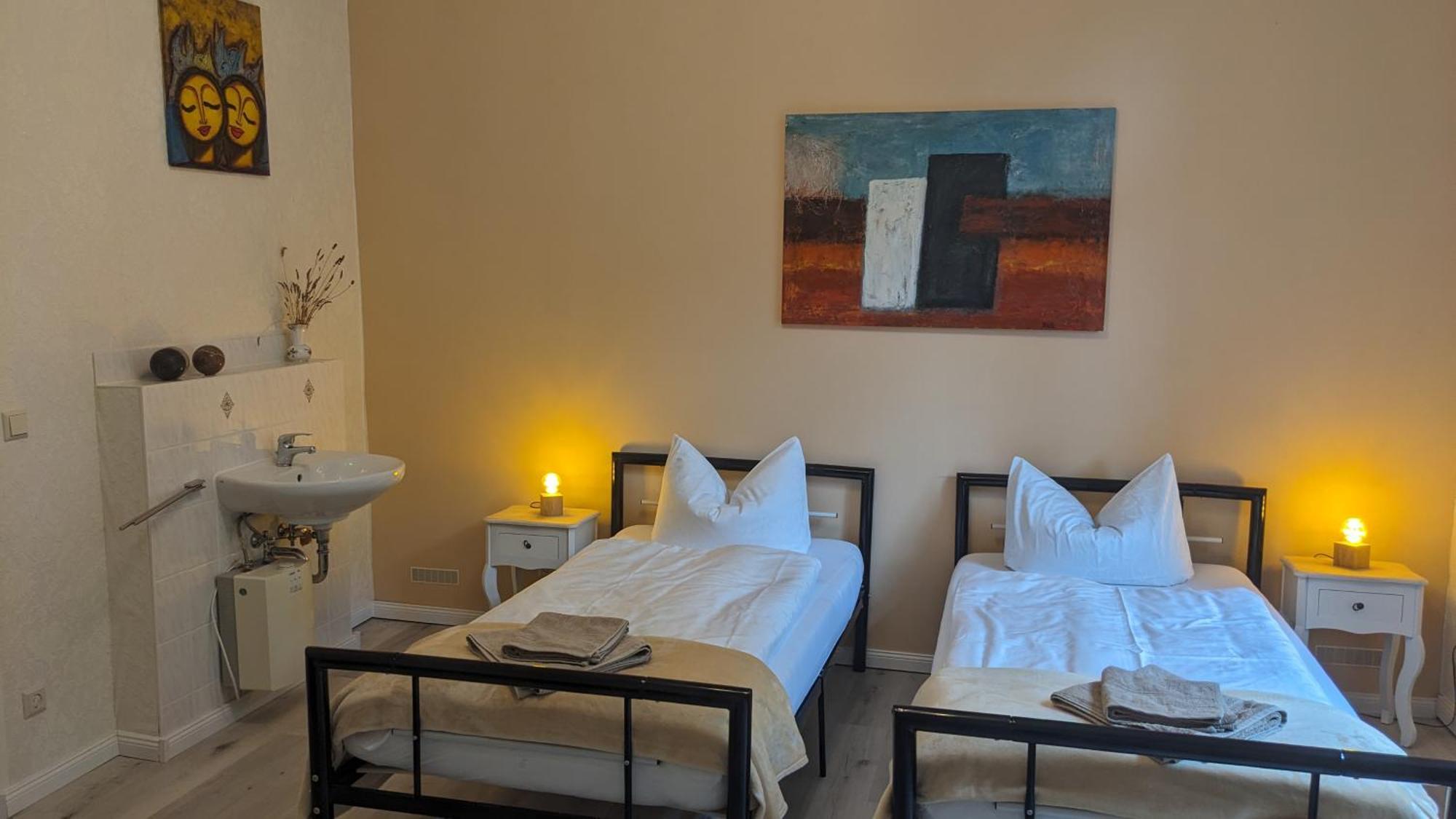 Familyandbike Villa Neupetershain Room photo